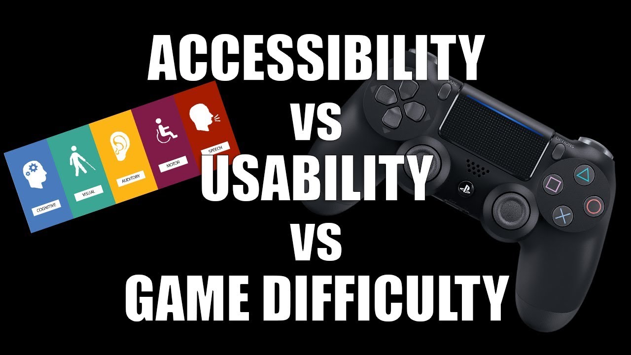 Accessibility vs Usability vs Difficulty Settings - YouTube