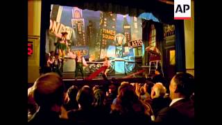 THEATRE AUDIENCE 1950'S - COLOUR - NO SOUND
