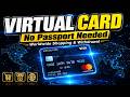 ✅ Virtual card For international payment | Mypal Visa card No passport