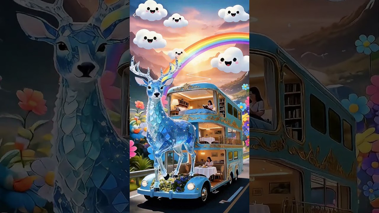 Dream RV bus Exploring Fantastical AI Art 