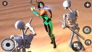 Wonder Hero Warrior Woman fighting action filled 3D game screenshot 5