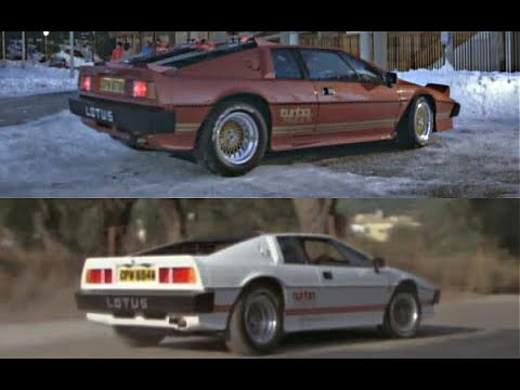 007 white & copper Lotus Espirit Turbo,  For Your Eyes Only