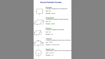 area of parallelogram | area of quadrilateral | perimeter of quadrilateral