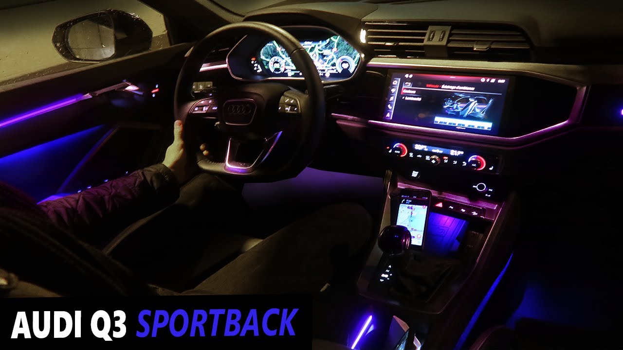 L’intérieur de l’AUDI Q3 Sportback