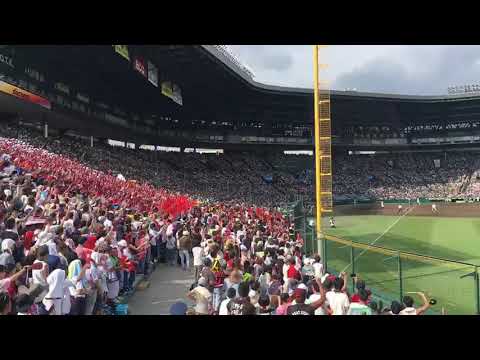 夏の、甲子園！花咲　対　広陵　花咲優勝