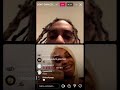 Bloodhound lil jeff dissing opps and on live with girlfriend 