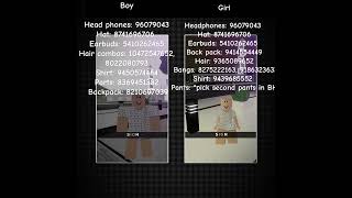 Free Couple Outfit Code In Brookhaven #tutorial #fyp #roblox #robloxedit #brookhaven #code #outfit screenshot 4