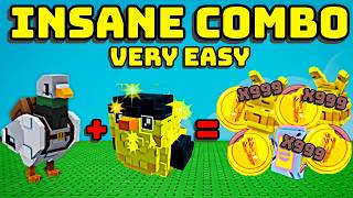 🐦 INSANE COMBO! Messenger Pigeon + Gold Finch = Infinite Chocolate Coins IN GROW A GARDEN screenshot 1