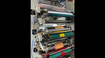 High-Speed Six-color Flexographic Printing Machine