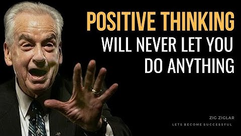 How To Think Correctly | Zig Ziglar Motivation | Let