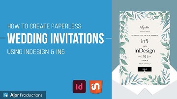 How to Create Paperless Wedding Invitations with InDesign & in5 (no coding)
