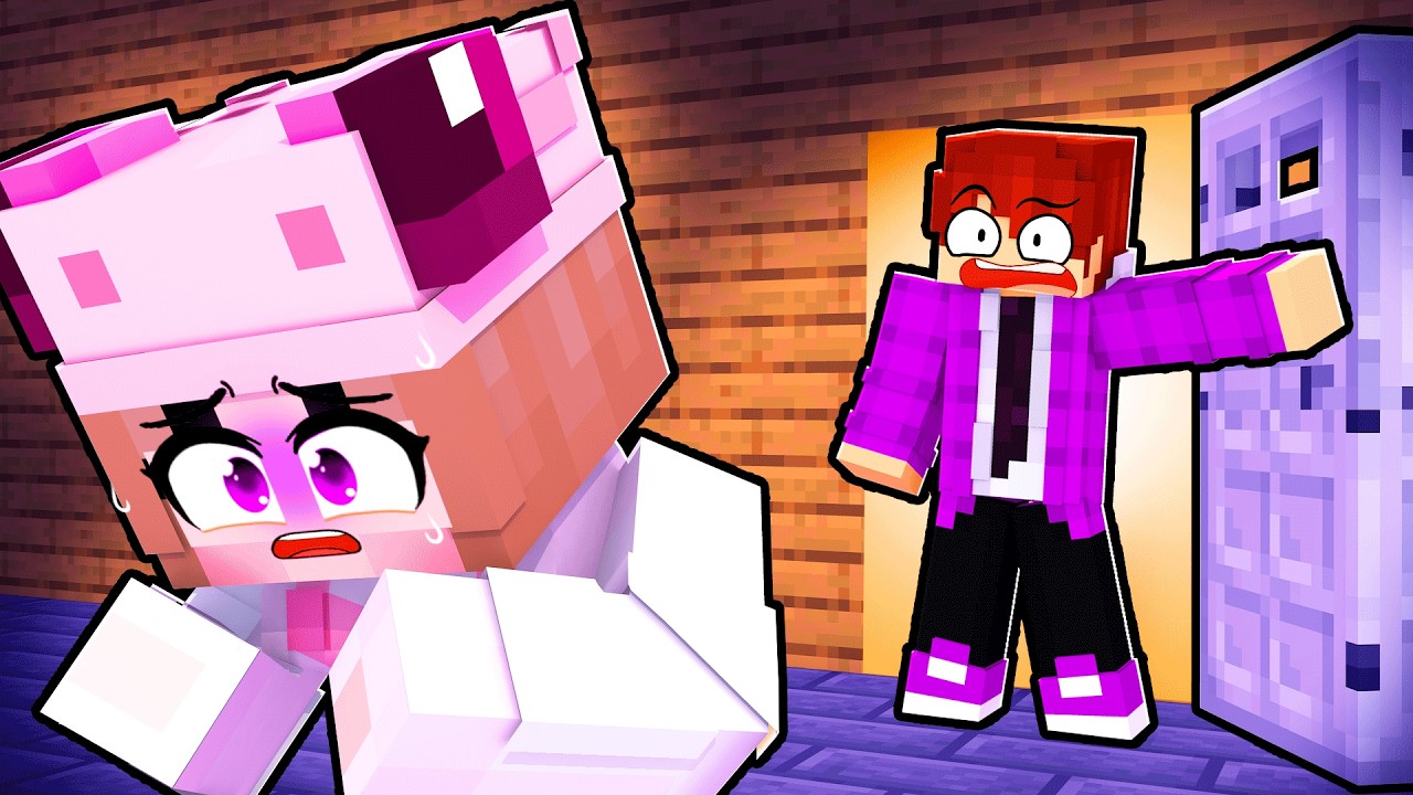 MEUS AMIGOS NÃO SABEM que eu sou uma LAGARTIXA no MINECRAFT!