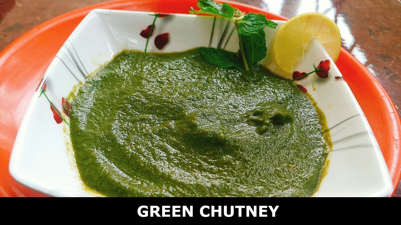 Green Chutney Recipe in Tamil/ Homemade Green Chutney For Sandwich /How