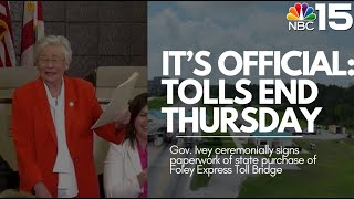 IT'S OFFICIAL: Tolls to be removed Thursday May 23 at noon in Orange Beach - NBC 15 WPMI by NBC 15 310 views 8 days ago 2 minutes, 5 seconds