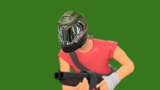 Tf2 scout is playing Doom