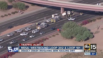 Driver killed on Loop 202 crash