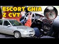 Złomnik: policyjny Escort Ghia z CVT