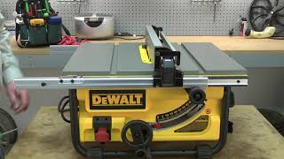 DeWALT Table Saw Repair - How to Replace the Fence