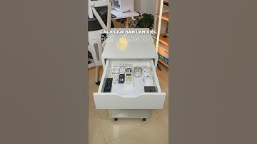 Cách giúp góc làm việc gọn gàng hơn | Bình Thích Setup