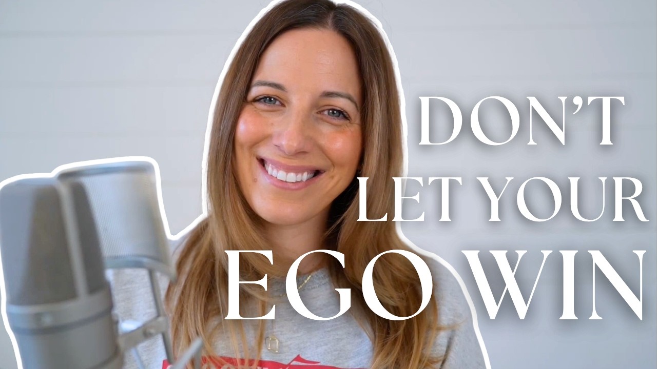 Не позволяйте своему эго мешать вам изменить свою жизнь, верните себе свою силу.