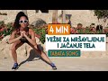 4 minuta - Vežbe za mršavljenje i jačanje tela / TABATA Song