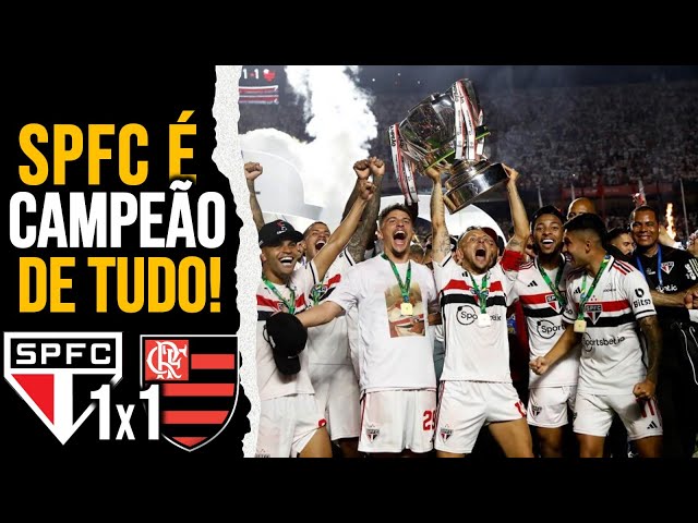 São Paulo Futebol Clube a um passo de se tornar campeão de tudo