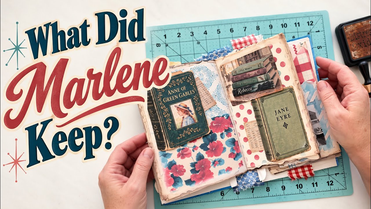 These Little Details Changed My 1950s Journal | Vintage Retro Junk