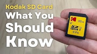 Kodak SD Card 32GB for Video & Photos Worth It
