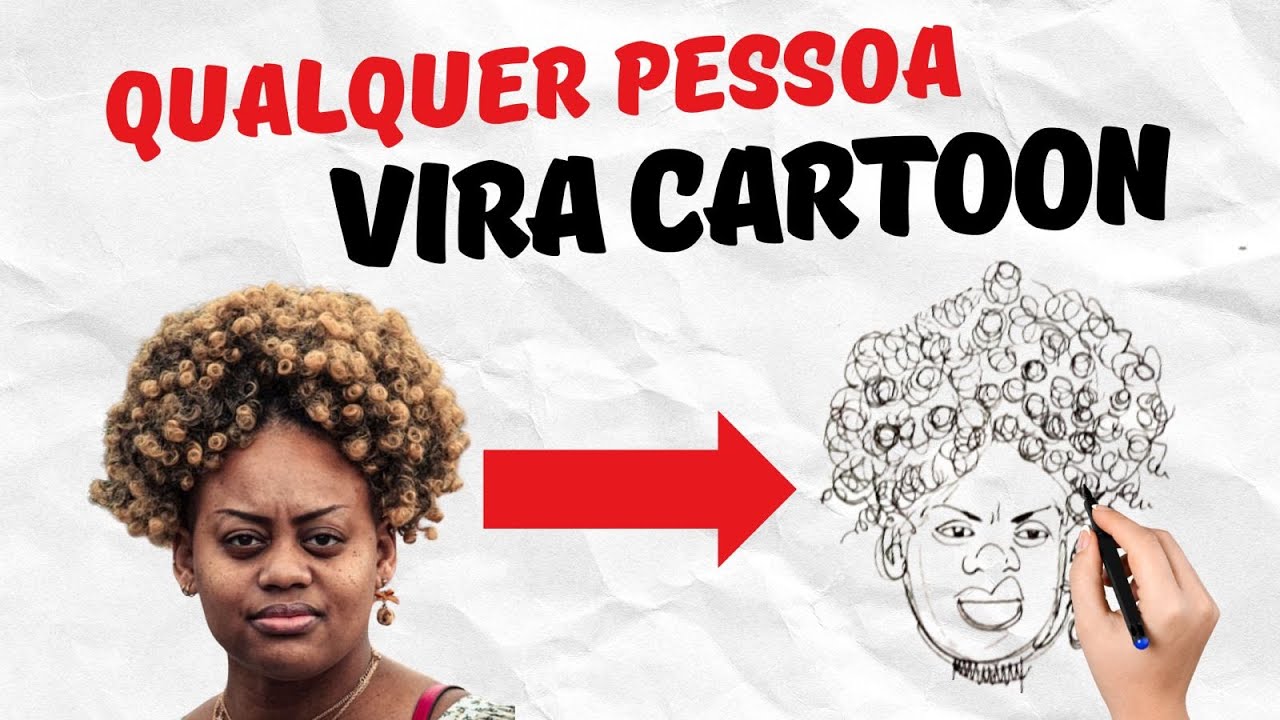 Como desenhar qualquer pessoa em estilo cartoon