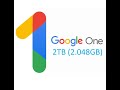 Create 2TB of Google Drive storage for free.