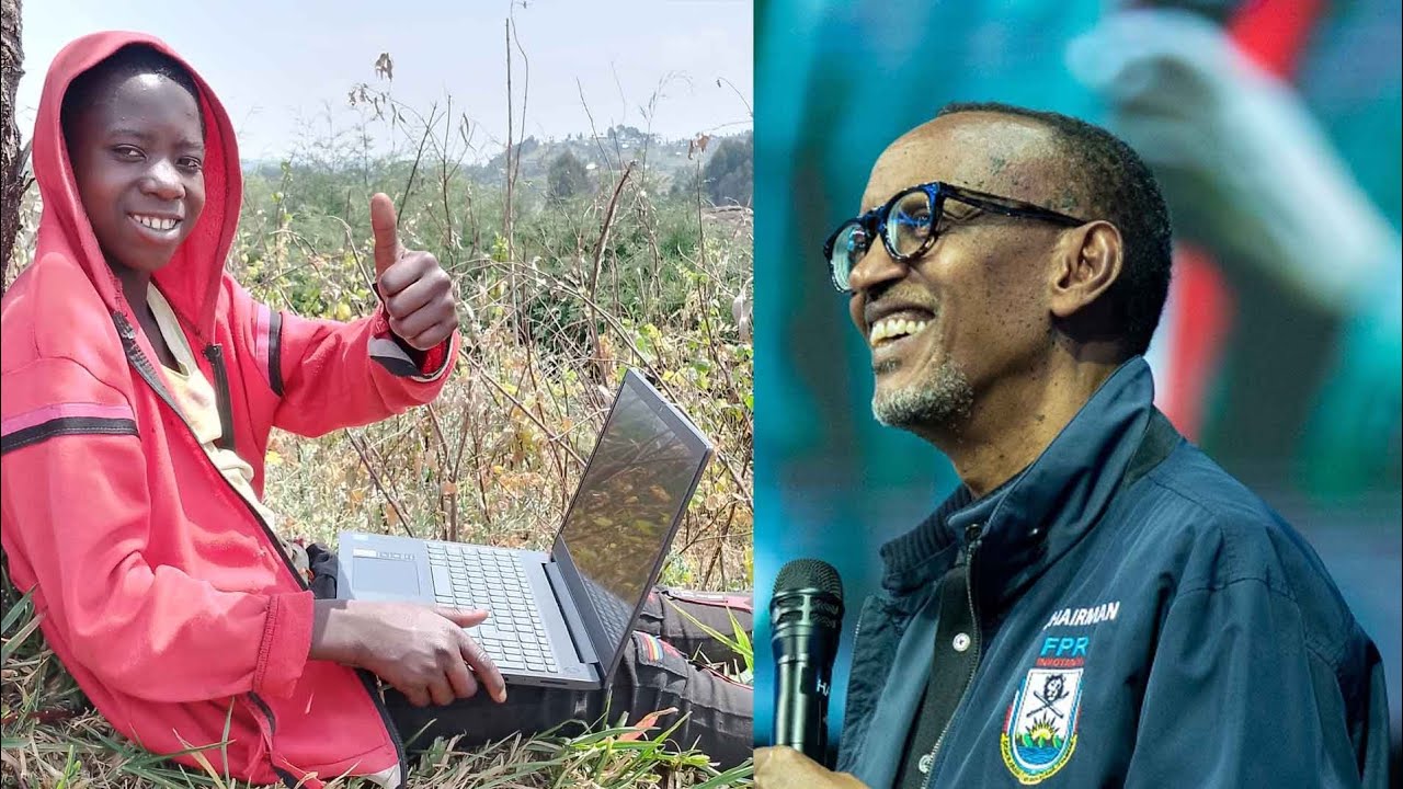 Amagambo uyu mwana abwiye Paul kagame atangaje benshi - YouTube