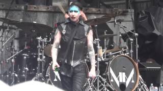 Marilyn Manson - No Reflection - Sydney Soundwave 1st MARCH 2015 Resimi
