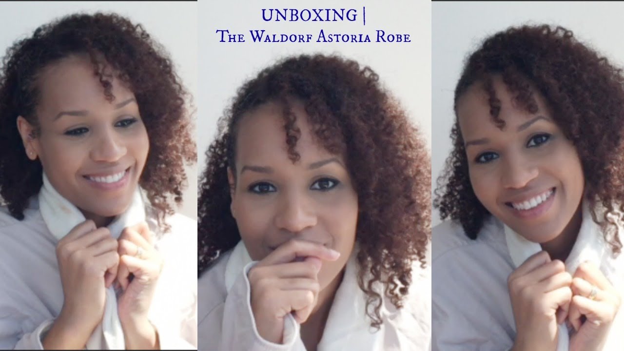 UNBOXING The Waldorf Astoria Robe YouTube