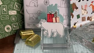 Jolly Delivery - Beary Cute Hershey’s Nugget Treat Holder - 3D Paper Craft - Stampin’ Up!