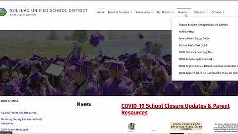 Aeries Parent Portal Account Setup