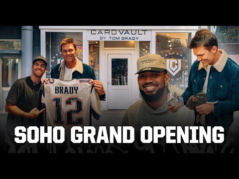 WE OPENED STORE NUMBER 7 IN SOHO NYC WITH TOM BRADY, KAT and MORE