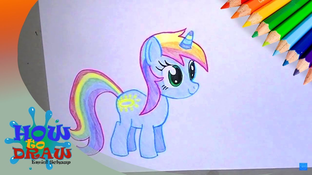 Beste How to draw cute My Little Pony | Dibujar My Little Pony | Hoe TQ-92