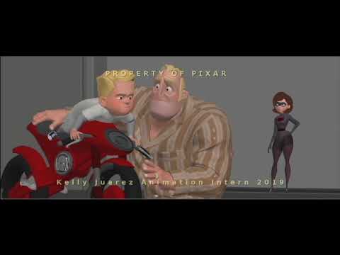|The Incredibles| Bob Parr/Mr. Incredible Test Animation with Sound Part 8