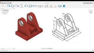 Fusion360 Part Modeling Tutorial-211. #design #3dmodeling #modelingtutorial #engineering#fusion360