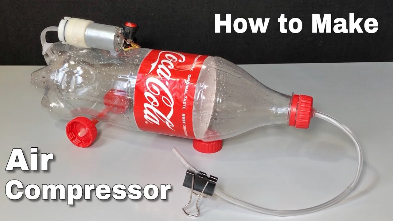 How To Make Air Pump at Home  Homemade Air Compressor 