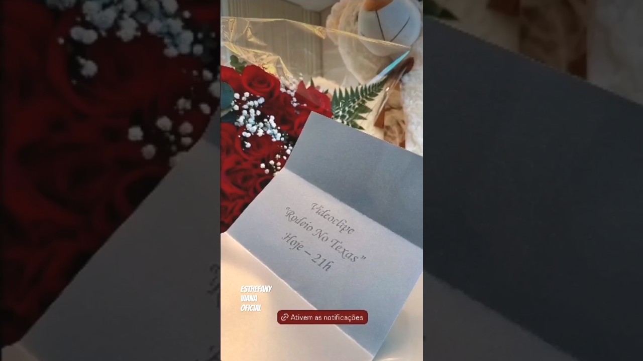 E no final... Era só para avisar que ia sair o videoclipe de "Rodeio no Texas"!🎶🌹 