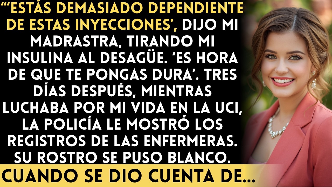 La esposa de mi padre tiró mi insulina diciendo que estaba demasiado apegada. En la UCI...