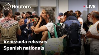 LIVE: Spain welcomes nationals freed from Venezuela prison