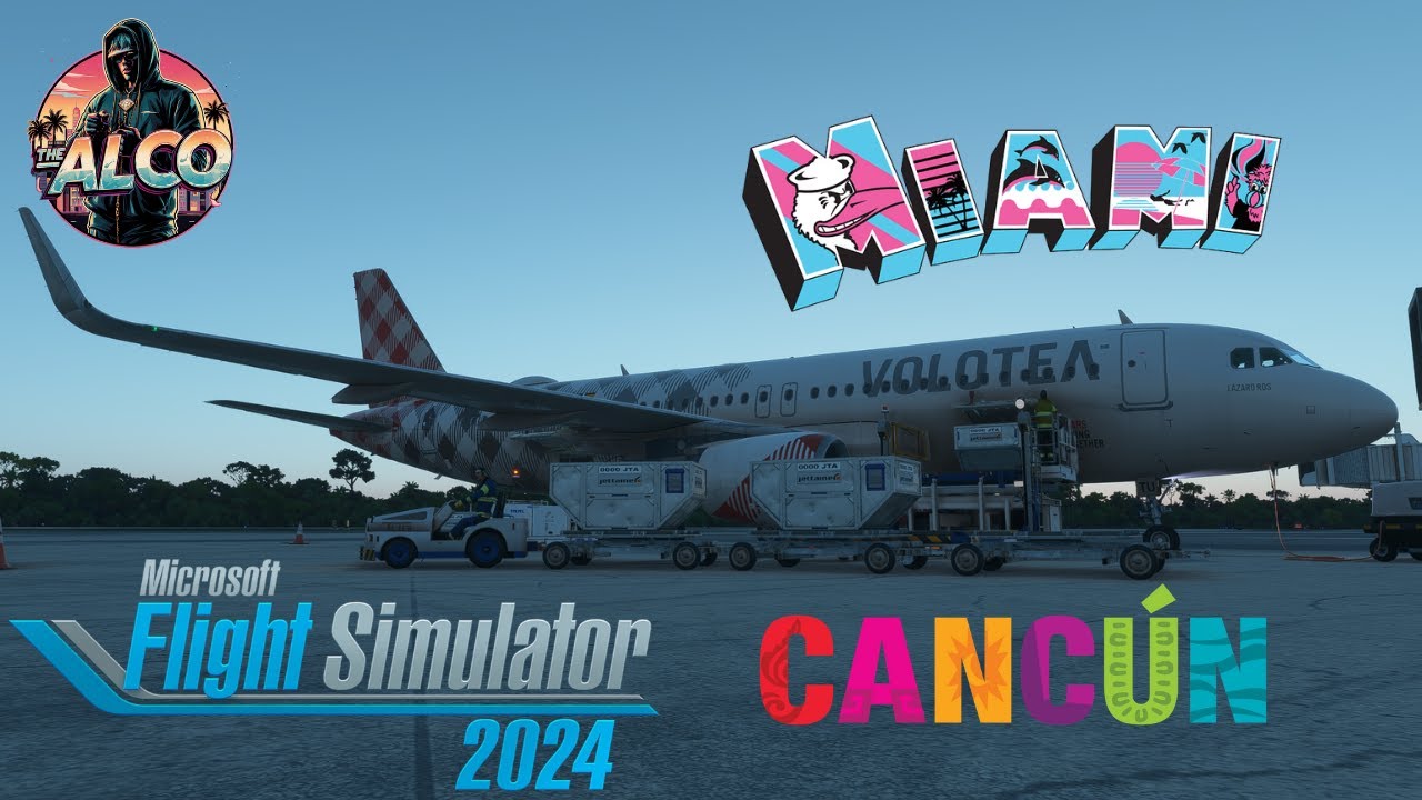 ✈️ MSFS 2024 – Ultra Realistic | 4K Fenix + BeyondATC | Immersive Flight MIAMI-CANCUN 🔥