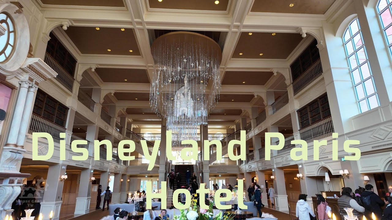 Disneyland Paris Hotel Walkthrough Tour | Stunning Disney Resort