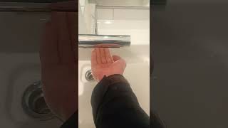 dryflow hand dryer tap Solihull train station