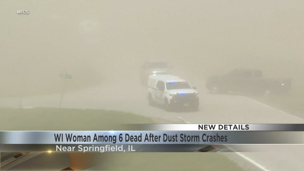 Wisconsin woman among six dead after dust storm crashes in Illinois ...