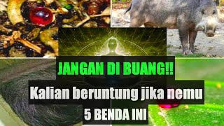 5 BENDA MUSTIKA SAKTI YANG BANYAK  DICARI DI INDONESIA