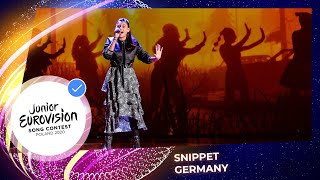 Germany 🇩🇪 - Susan - Stronger With You - Snippet - Junior Eurovision 2020