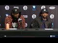 Kyrie Irving Postgame Interview | Brooklyn Nets beat Detroit Pistons 130-128